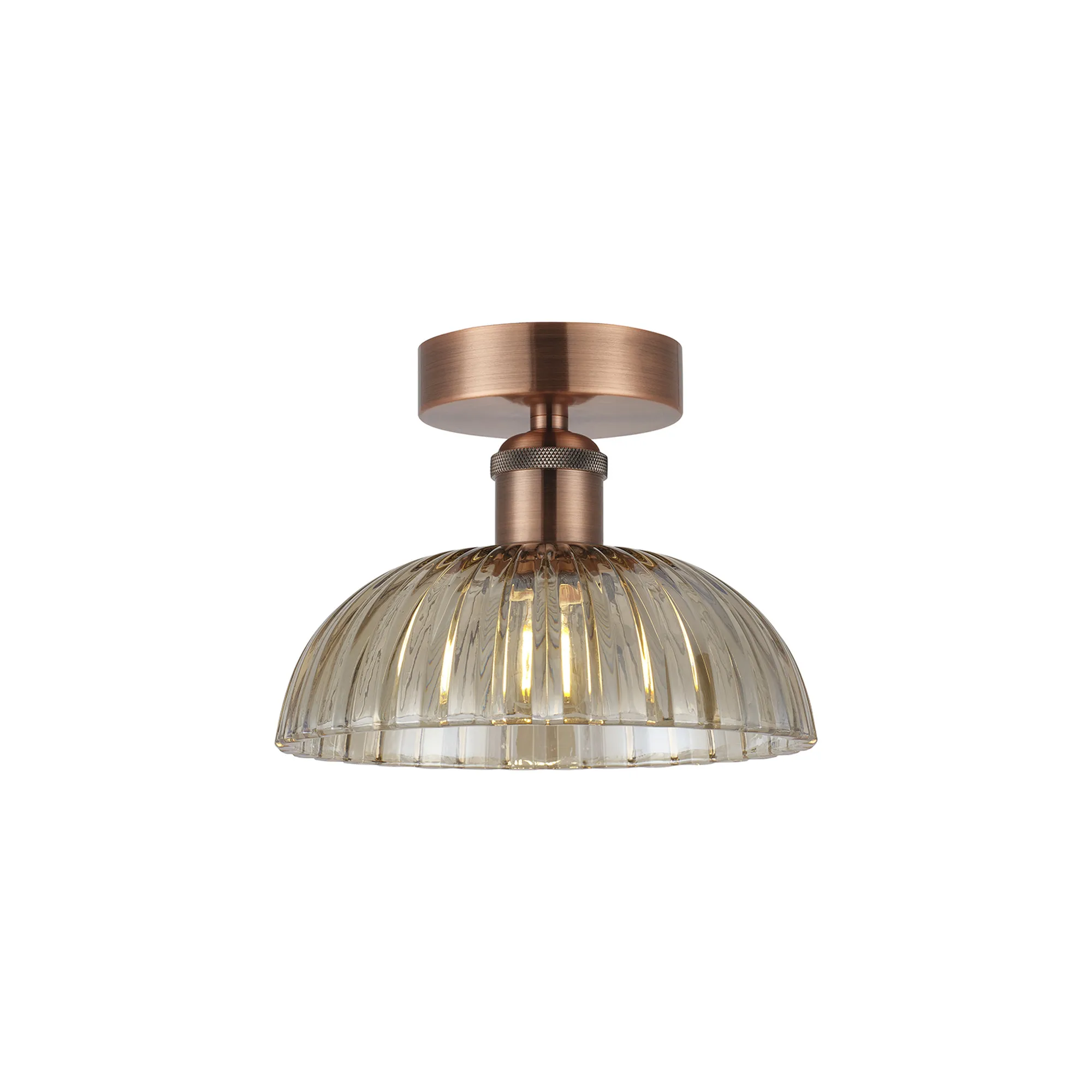 Walter-Antique Copper Ceiling Lights Deco Flush Fittings
